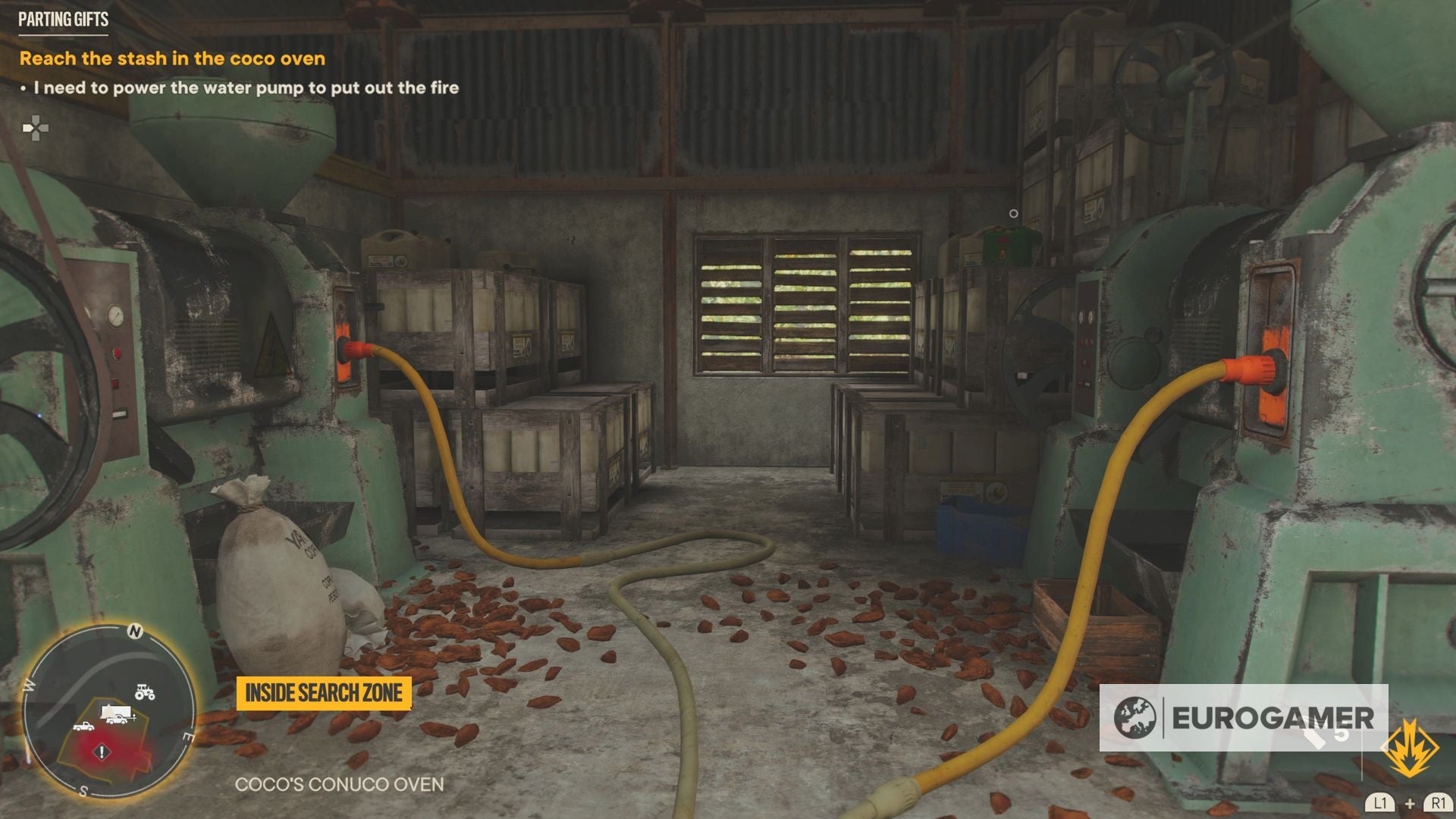 Far Cry 6 Parting Gifts How to power the water pump and solve Parting